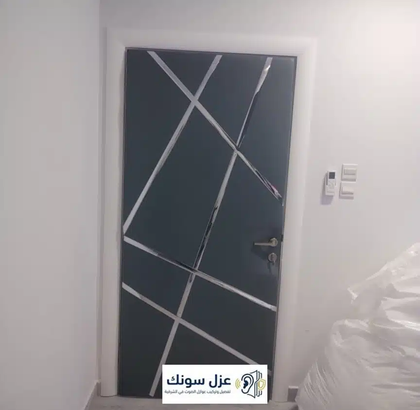تركيب عازل صوت للباب الخشب في الدمام - عزل سونك