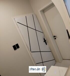تركيب عازل صوت للابواب