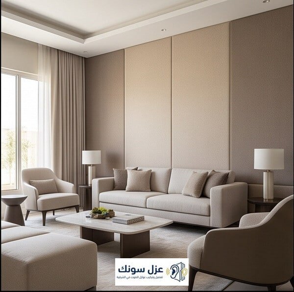 تركيب عازل صوت للجدران الجبيل - عزل سونك