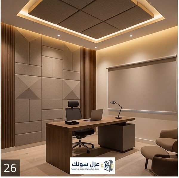 مشروع تركيب عازل صوت للغرف في الجبيل - عزل سونك