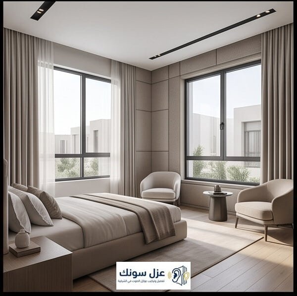 تركيب عازل صوت للشبابيك - عزل سونك الجبيل