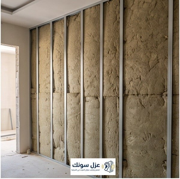 عازل صوت للجدران الداخلية في الأحساء - عزل سونك