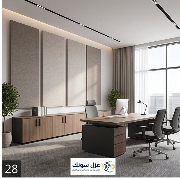 عازل صوت للشبابيك الجبيل - عزل سونك للحلول الصوتية
