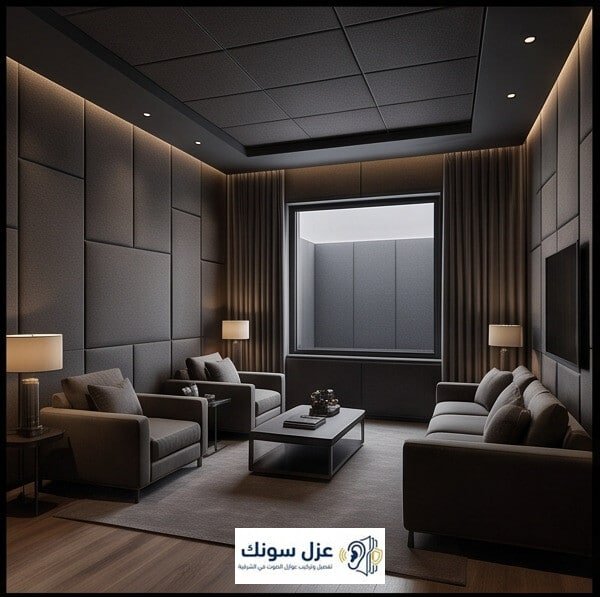 مشروع تركيب عازل صوت للغرف في الخبر - عزل سونك