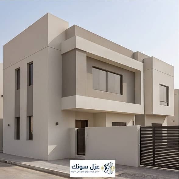 عازل صوت للجدران الخارجية في الدمام - عزل سونك
