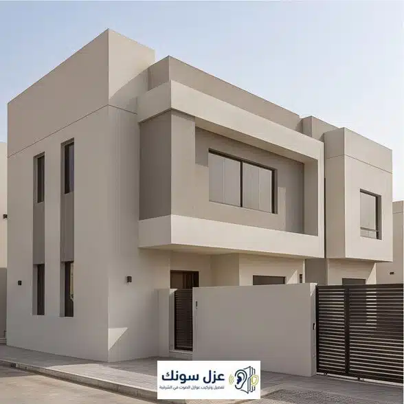 عازل صوت للجدران الخارجية في الدمام - عزل سونك