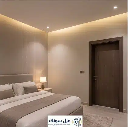 تركيب عازل صوت للباب - عزل سونك الدمام