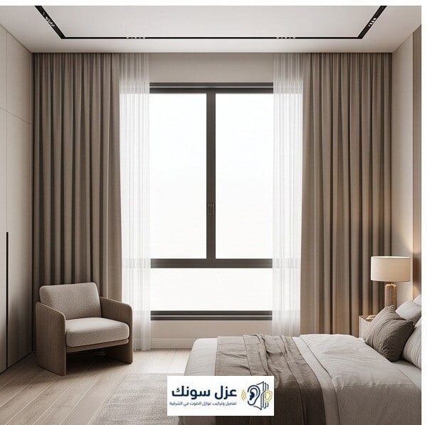 عازل صوت للشبابيك الأحساء - عزل سونك للعوازل