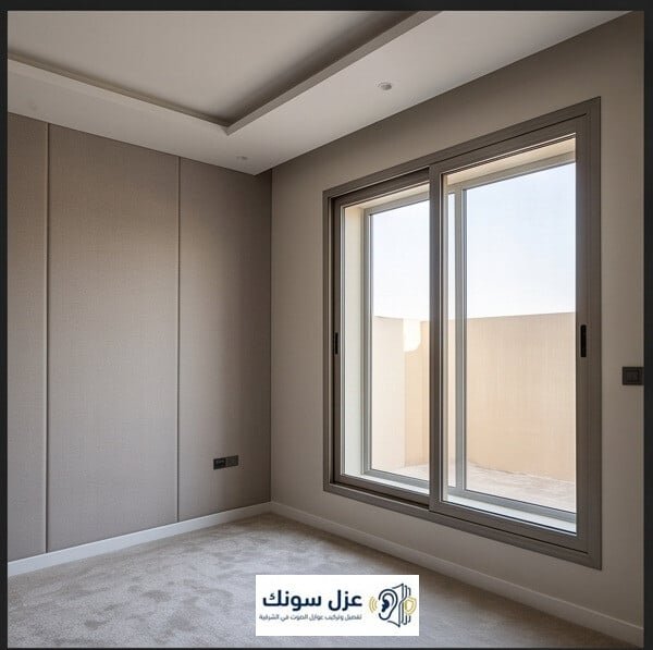عازل صوت للشبابيك الدمام - عزل سونك للحلول الصوتية