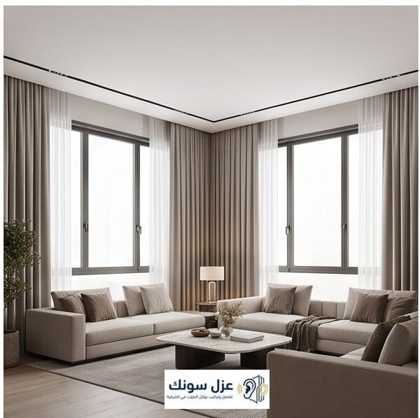 عازل صوت للشبابيك الأحساء - عزل سونك للحلول الصوتية