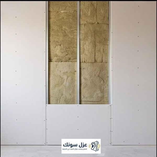 عازل صوت للجدران الخارجية في الجبيل - عزل سونك