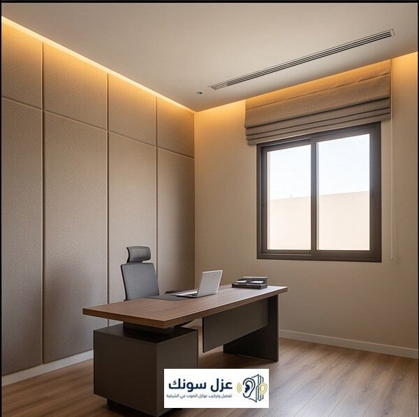 عازل صوت للغرفة الجبيل - تفصيل وتركيب عزل سونك