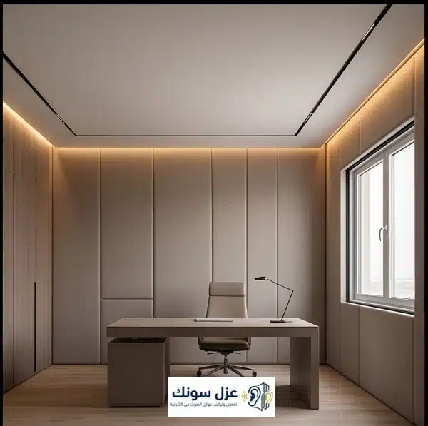 تركيب عازل صوت للغرف الخبر - عزل سونك